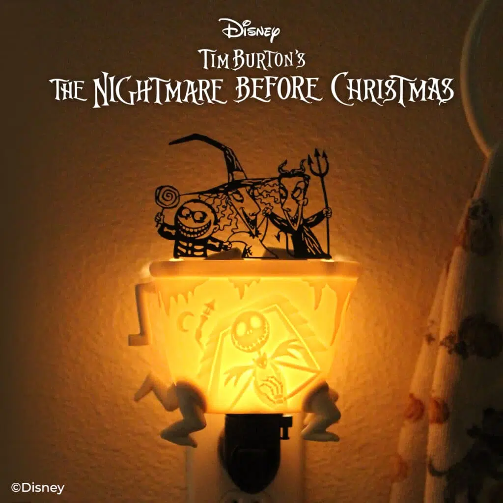 The Nightmare Before Christmas Lock Shock and Barrel Scentsy UK Mini Warmer