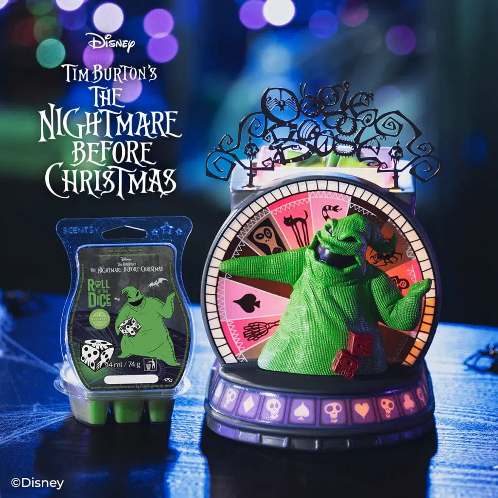 The Nightmare Before Christmas Oogie Boogies Casino Scentsy UK Warmer