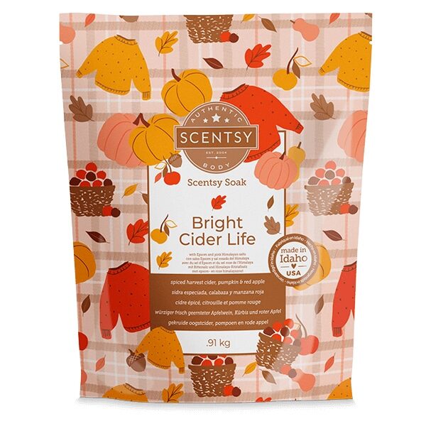 Bright Cider Life Scentsy Soak