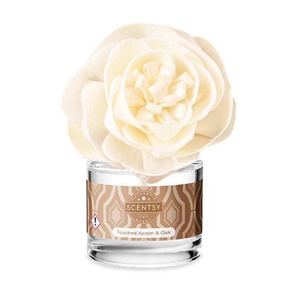 Buttercup Belle Fragrance Flower - Toasted Acorn & Oak