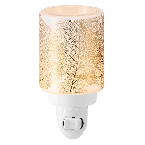 Gilded Leaves Scentsy Plugin Mini Warmer