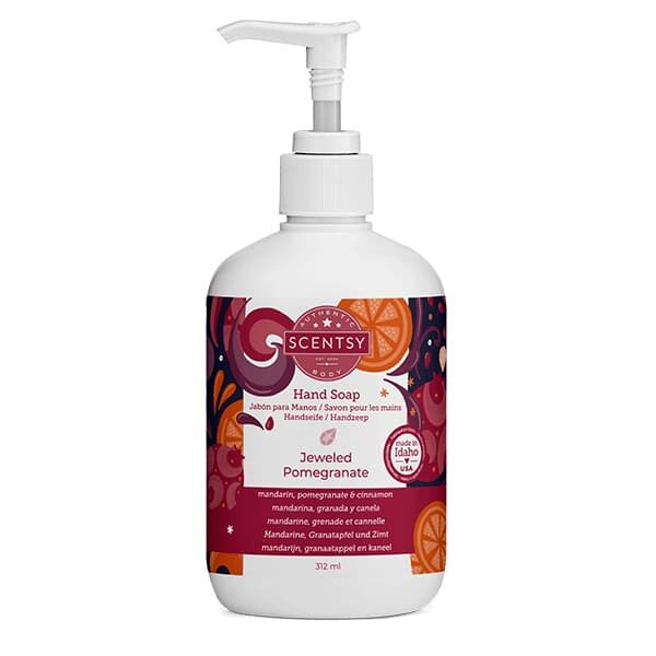 Jeweled Pomegranate Scentsy Hand Soap