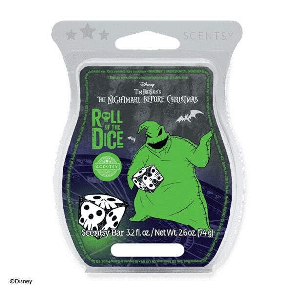 Nightmare Before Christmas: Roll of the Dice Scentsy Bar