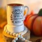 Pumpkin Spice & Everything Nice Scentsy Mini Warmer With Tabletop Base