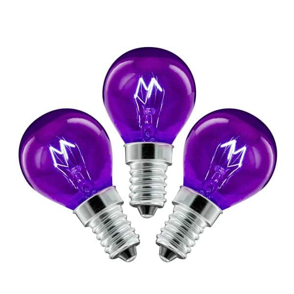 Scentsy 20 Watt Purple Light Bulbs - 3 Pack