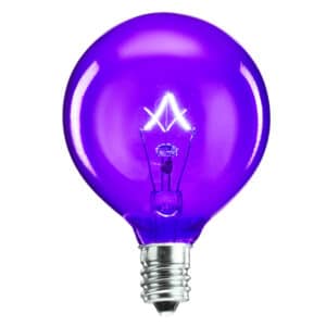 Scentsy 25 Watt Light Bulb - Purple