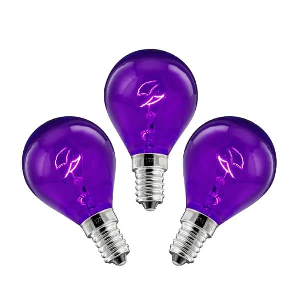Scentsy 25 Watt Purple Light Bulbs - 3 Pack