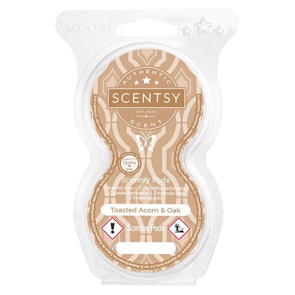 Toasted Acorn & Oak Scentsy Pod Twin Pack