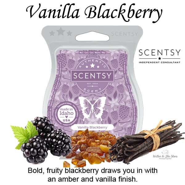 Vanilla Blackberry Scentsy Bar
