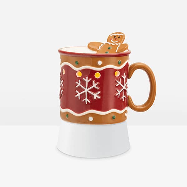 Gingerbread Man Scentsy Mini Warmer With Tabletop Base