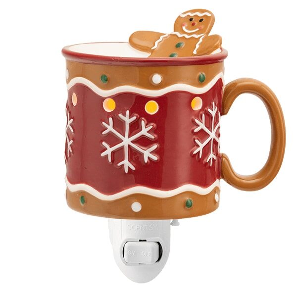 Gingerbread Man Scentsy Plugin Mini Warmer