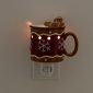 Gingerbread Man Scentsy Plugin Mini Warmer Dark Setting