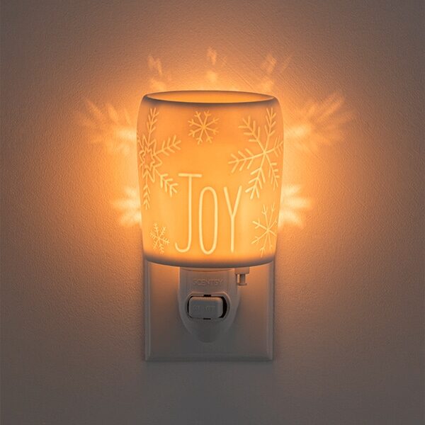 Spirit of Joy Scentsy Plugin Mini Warmer Dark Setting