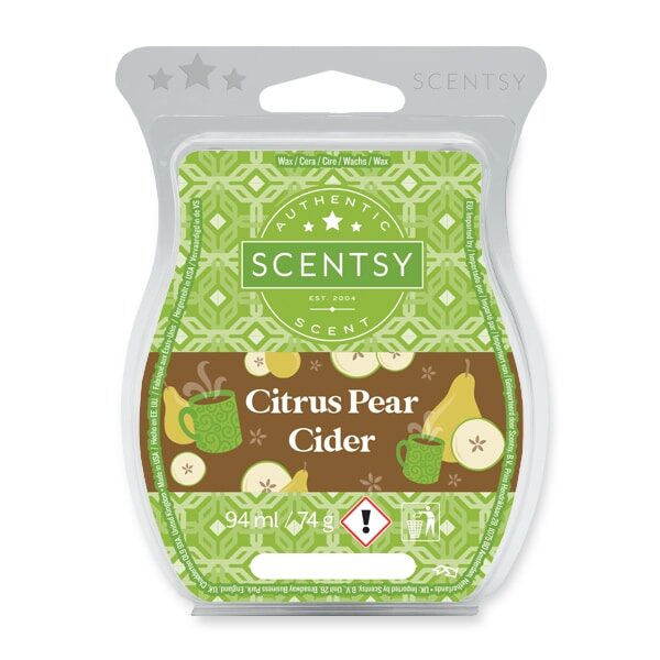 Citrus Pear Cider Scentsy Bar