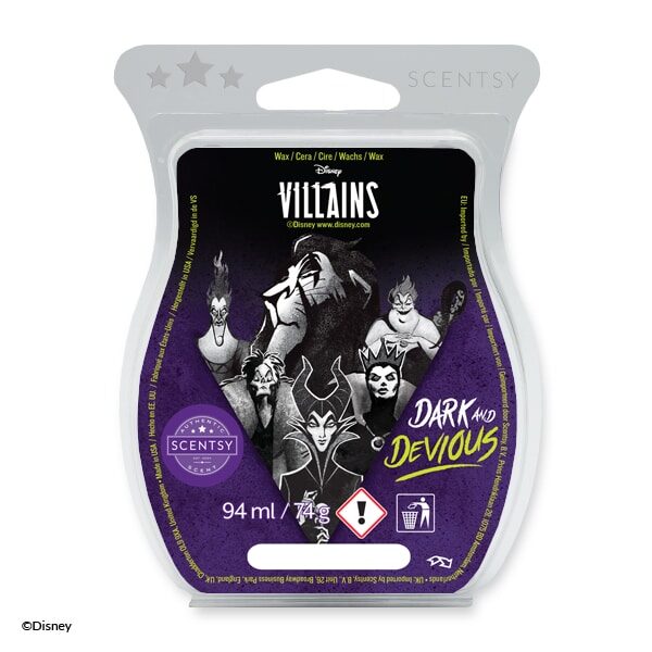 Disney Villains Dark and Devious Scentsy Bar