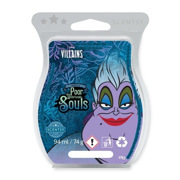 Disney Villains Ursula Poor Unfortunate Souls Scentsy Bar