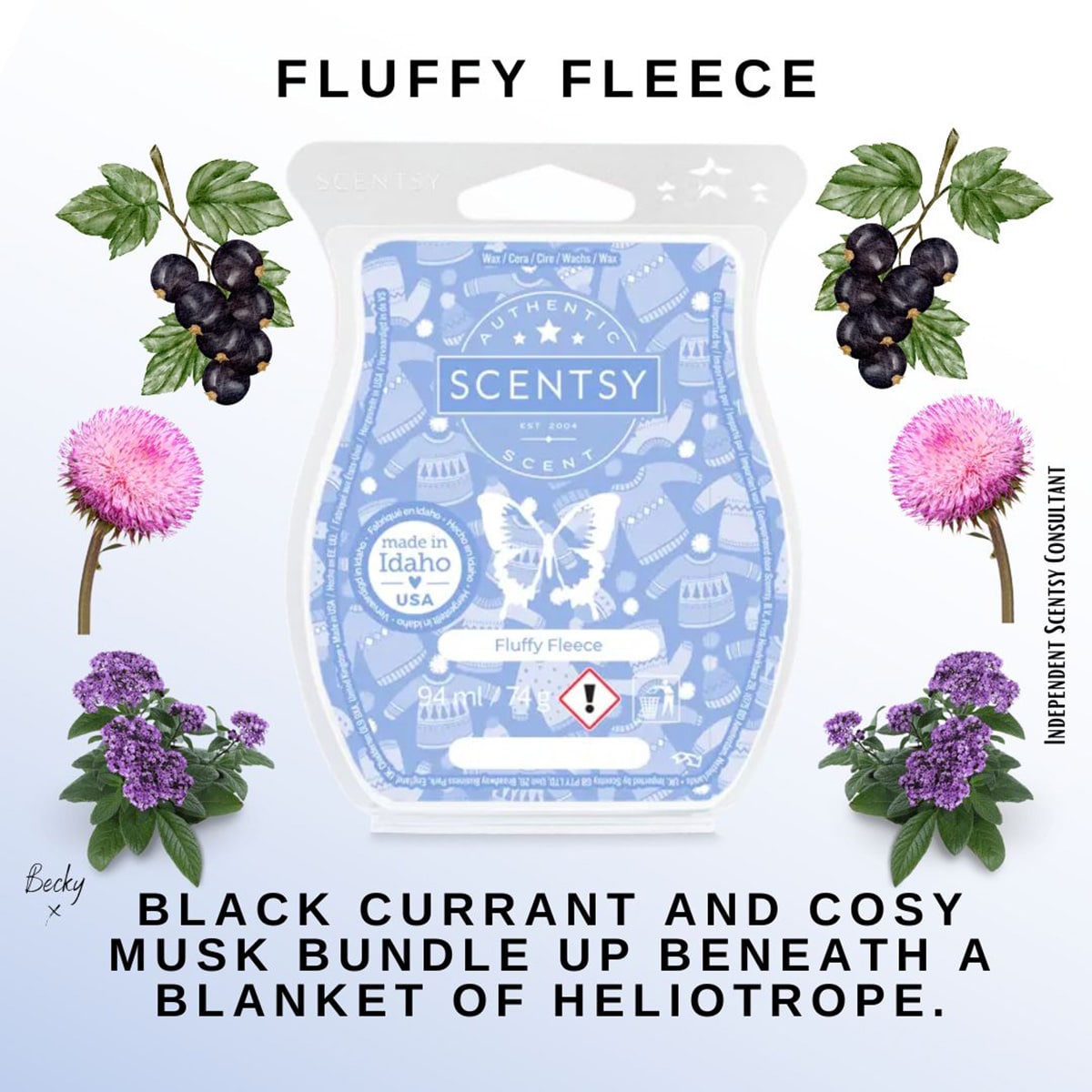 Fluffy Fleece Scentsy Bar - The Candle Boutique - Scentsy UK Consultant