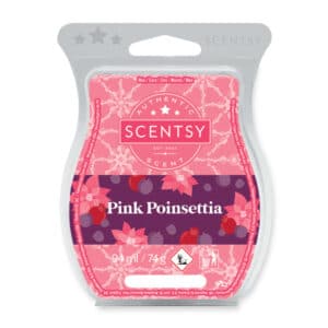 Pink Poinsettia Scentsy Bar