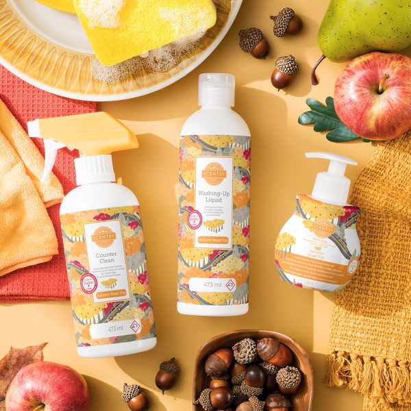 Scentsy Autumn Road Trip Clean & Hand Soap Bundle