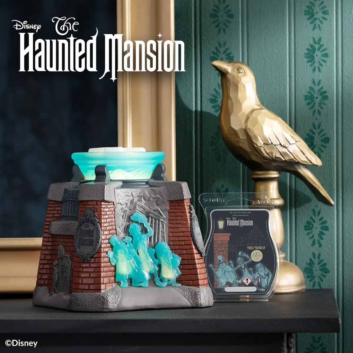Scentsy The Haunted Mansion Warmer & Wax Bar