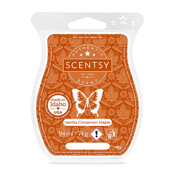 Vanilla Cinnamon Maple Scentsy Bar