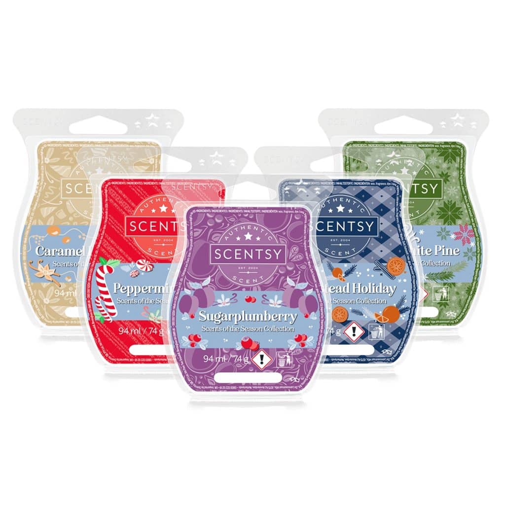 New Scentsy 2023 Scents Of The Season Wax Collection