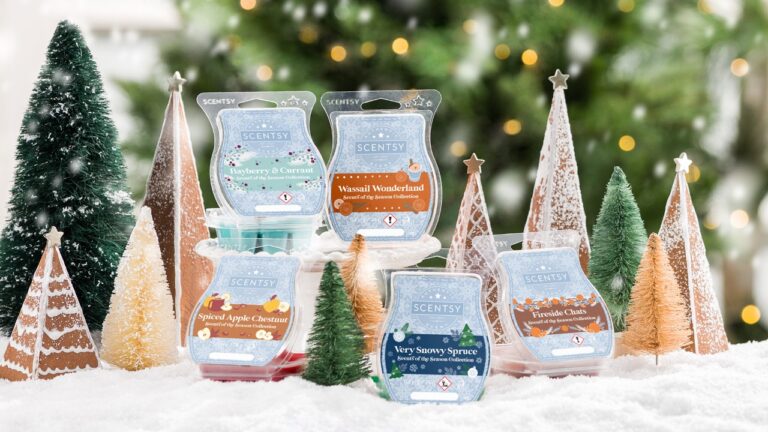 Scentsy 2021 Scents Of The Season Wax Collection.