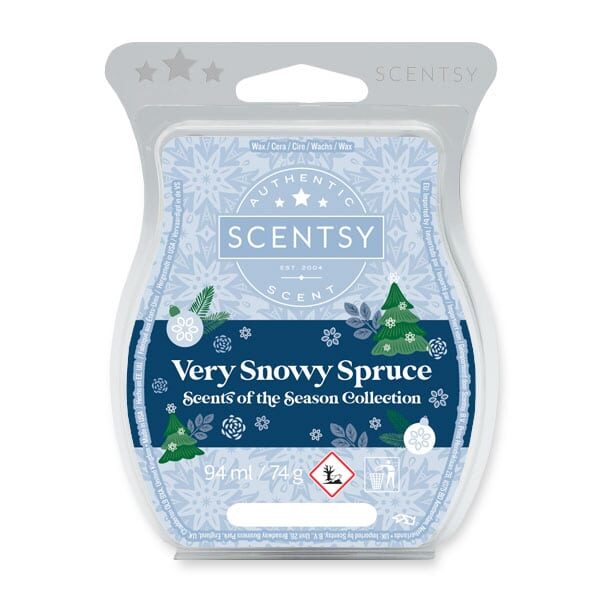 Very Snowy Spruce Scentsy Bar