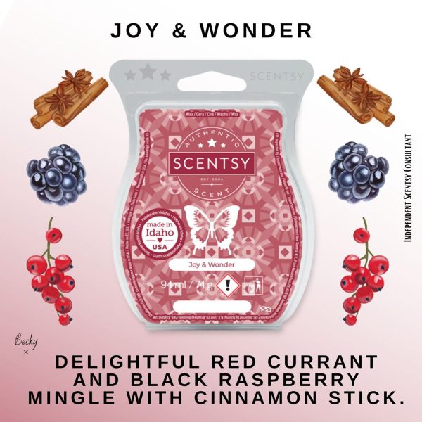 Joy & Wonder Scentsy Bar