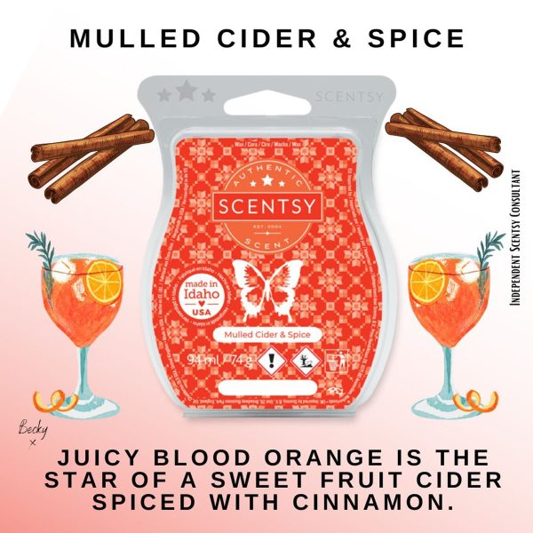 Mulled Cider & Spice Scentsy Bar