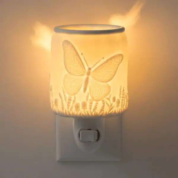 Butterfly Season Scentsy Plugin Mini Warmer Dark Setting