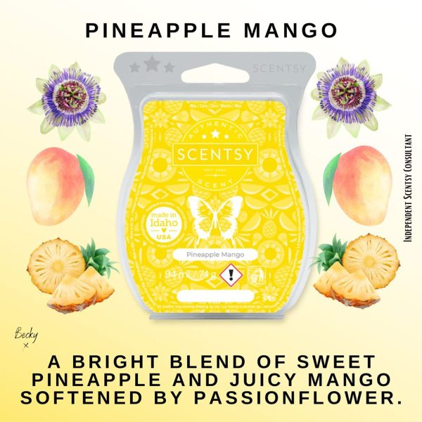 Pineapple Mango Scentsy Bar