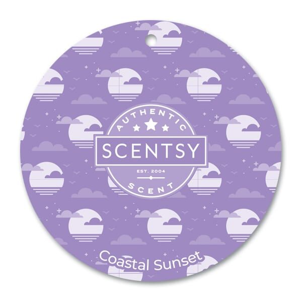 Coastal Sunset Scentsy Scent Circle