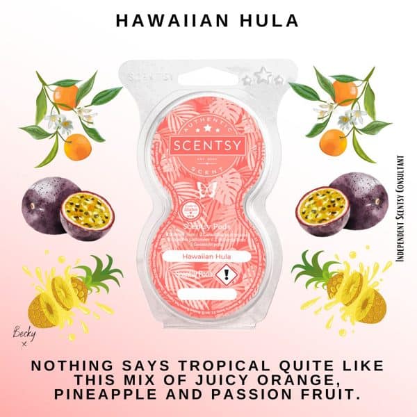 Hawaiian Hula Scentsy Pods