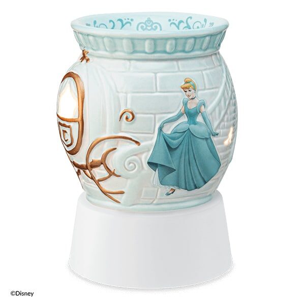 New! Disney Cinderella Scentsy Mini Warmer With Tabletop Base