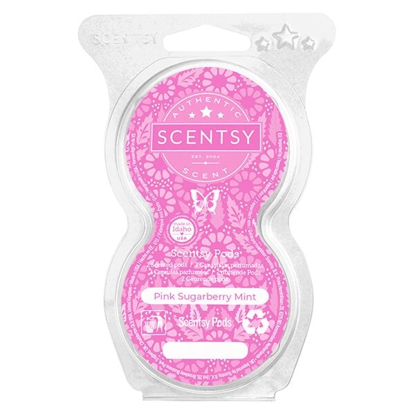 Pink Sugarberry Mint Scentsy Pod Twin Pack