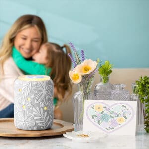 Rooftop Garden Scentsy Warmer Styled