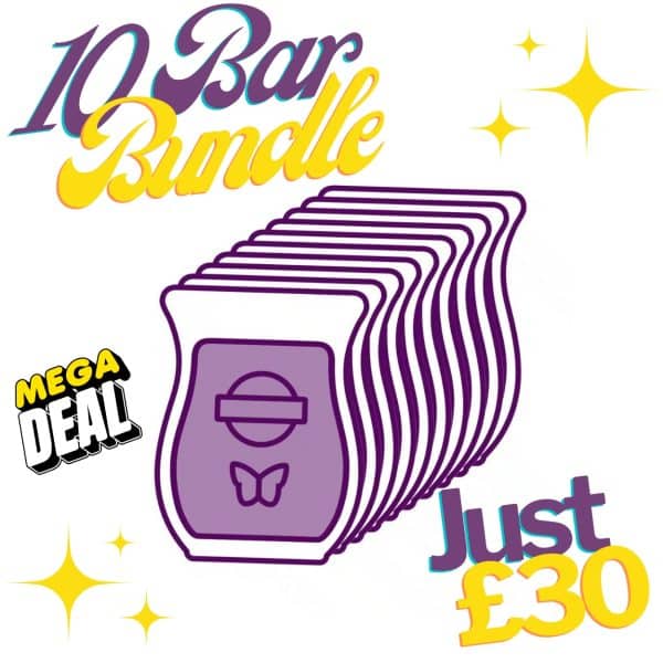 Scentsy Sale - 10 Scentsy Bars Wax Bundle Just £30