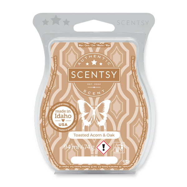 Toasted Oak & Acorn Scentsy Wax Bar