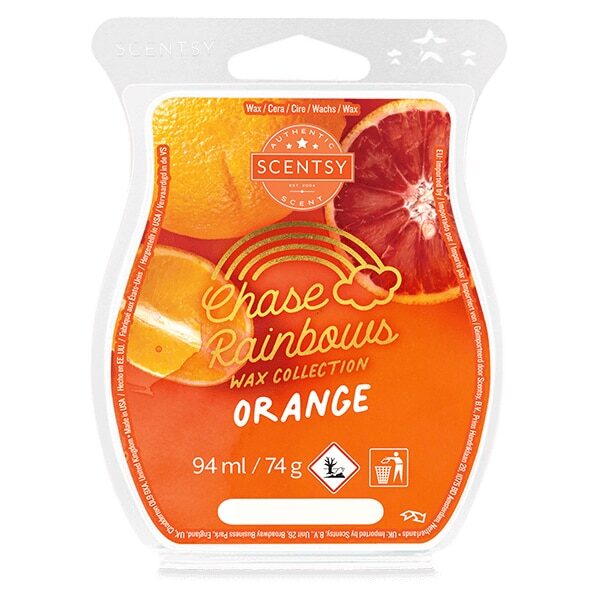 Chase Rainbows Orange Wax Bar