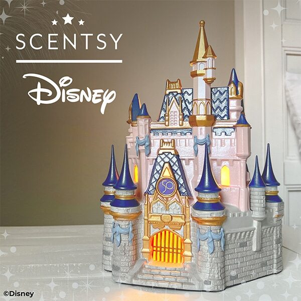 Cinderella Castle – Scentsy Warmer Styled
