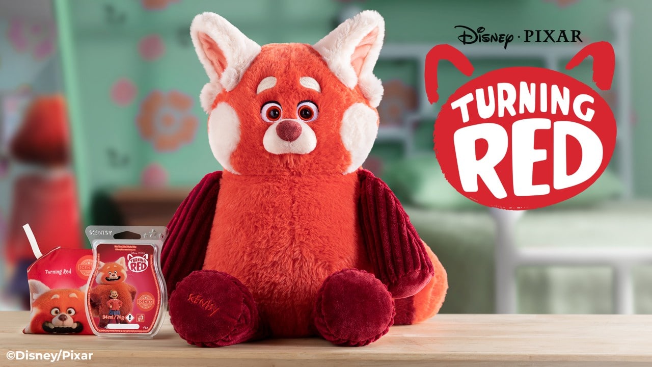 Disney and Pixar Red Panda Mei – Scentsy Buddy and fragrance ...