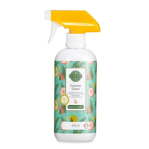Evergreen & Grapefruit Scentsy Counter Clean