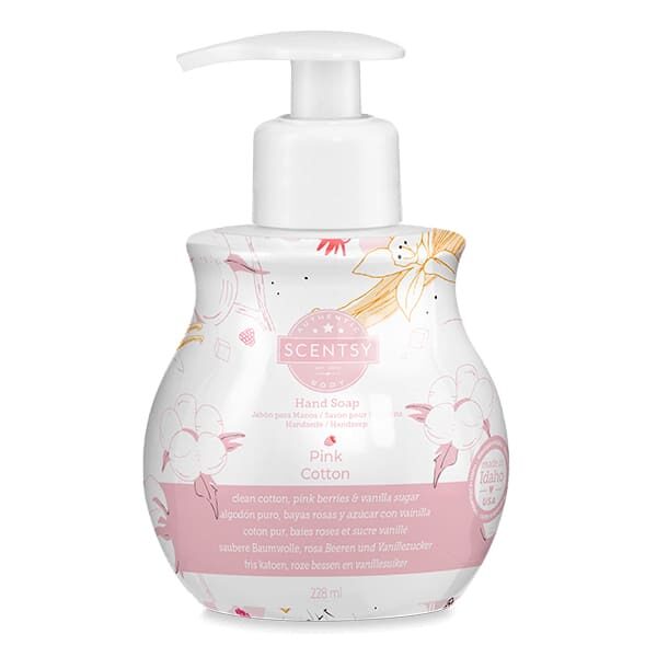 Pink Cotton Hand Soap
