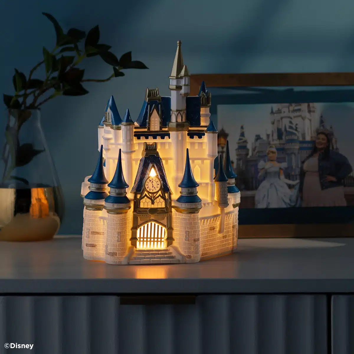 Walt Disney World Cinderella Castle – Scentsy Warmer Dark Setting Styled 2 Walt Disney World Cinderella Castle – Scentsy Warmer Dark Setting Styled 2
