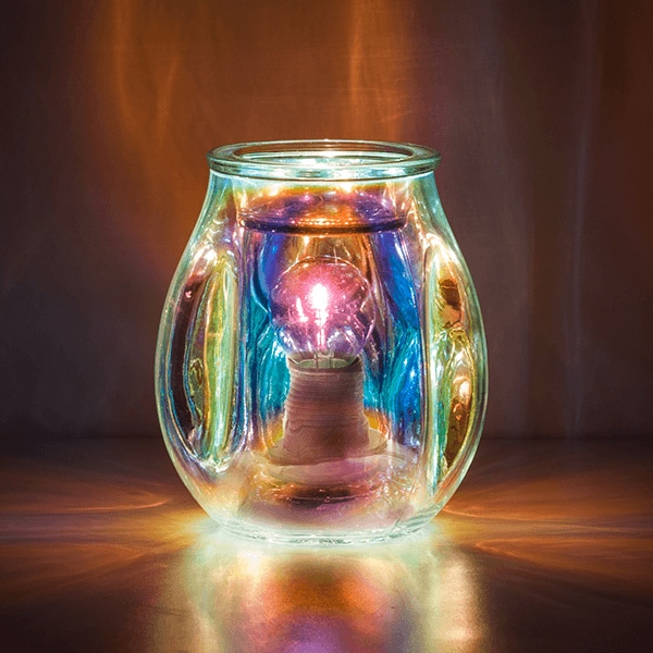 Bubbled Iridescent Scentsy Warmer Real Life