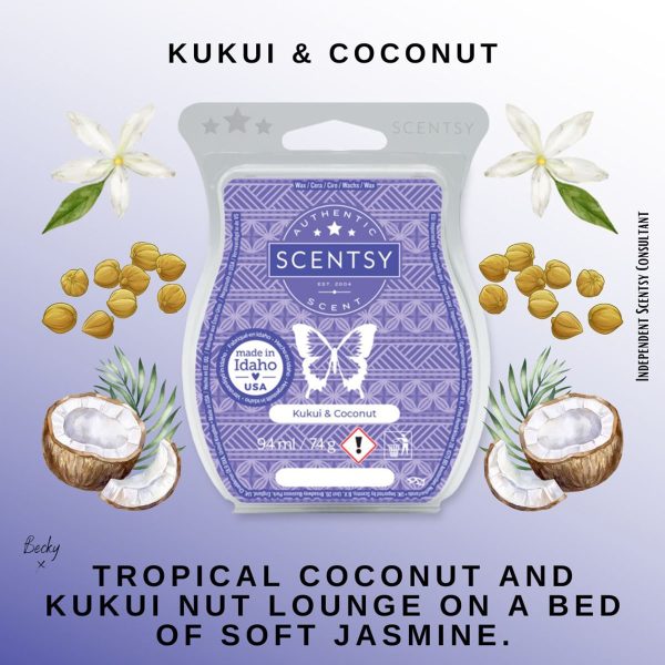 Kukui & Coconut Scentsy Bar