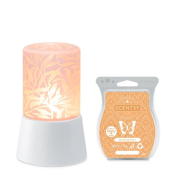 Wispy Willow Scentsy Plugin With Tabletop Base Plus 1 Spring Summer 2022 Scentsy Bar