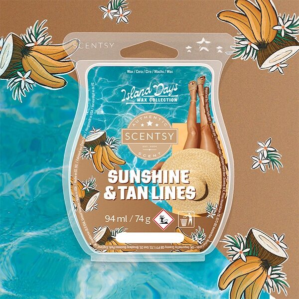 Sunshine & Tan Lines Scentsy Bar