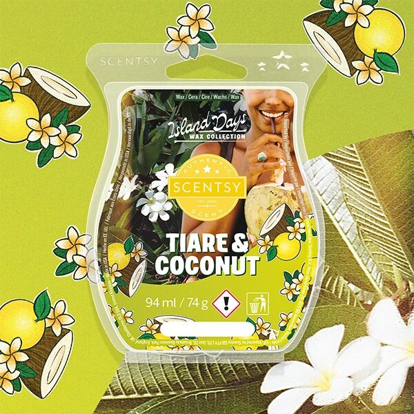 Tiare & Coconut Scentsy Bar